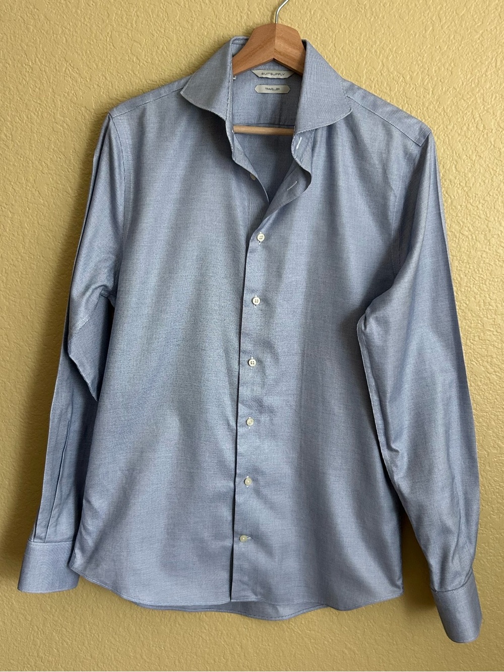 Suitsupply Traveller Extra Slim Fit Long Sleeve Button Down Dress Shirt